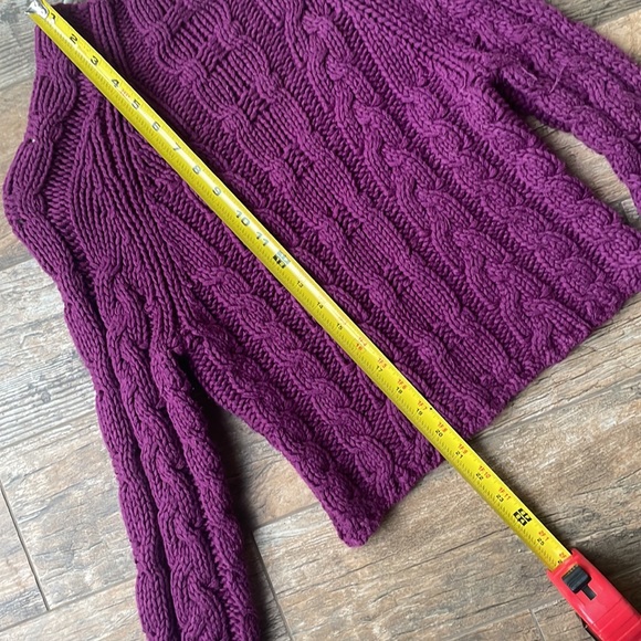 Moda International Maroon turtleneck sweater - Picture 7 of 7